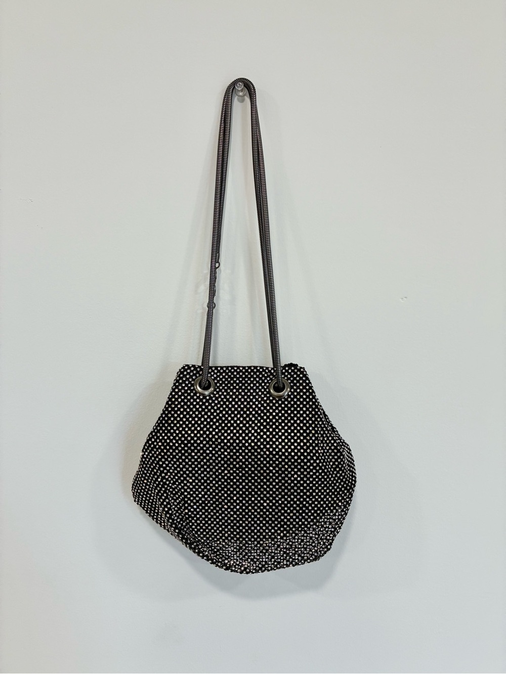 Rhinestone Evening Shoulder & Bucket Bag